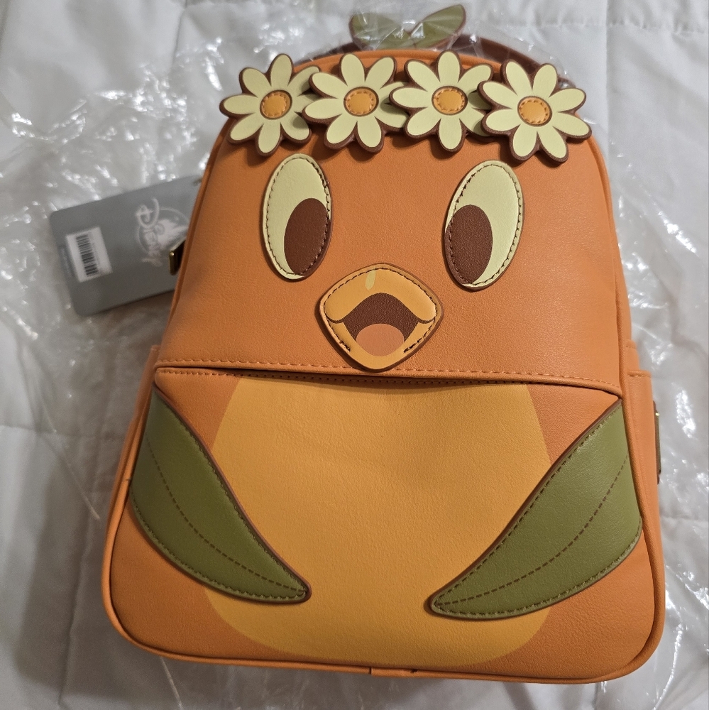 Disney Orange Bird Loungefly Backpack 2023 EPCOT Food and Wine Festival NWT